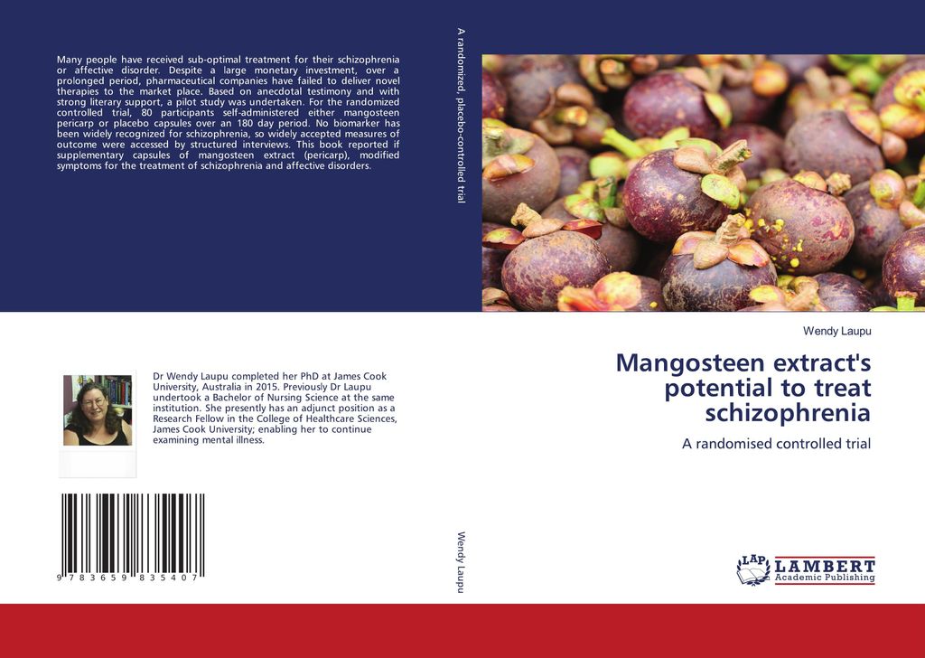 Mangosteen extract's potential to treat schizophrenia