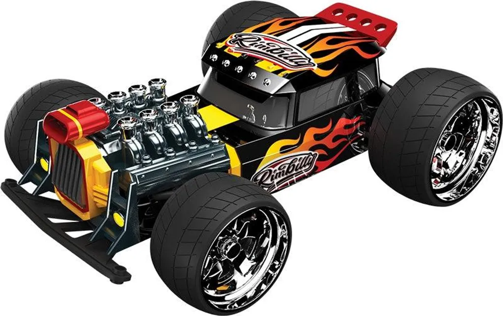 Voiture RC Hotrod 36 cm : Fini les Piles avec la Batterie USB 2,4 GHz Incluse