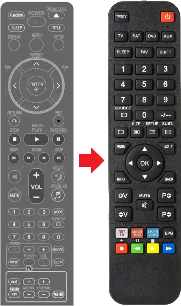 Fernbedienung passend für LG HT904SA