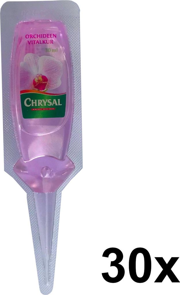 Chrysal Orchideen Vitalkur - 30x 30 ml Produktbild 