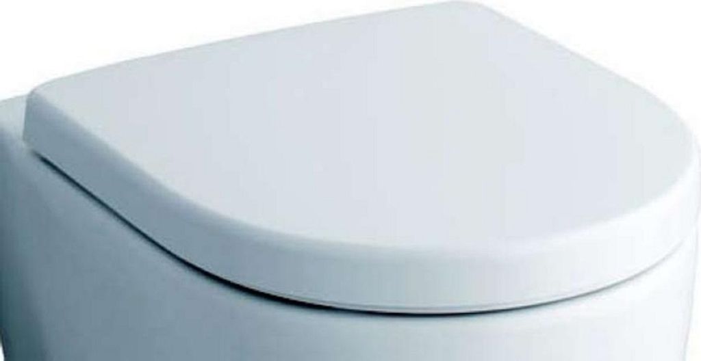 Geberit iCon WC Sitz mit Deckel, weiß, mit Absenkautomatik, 574130000