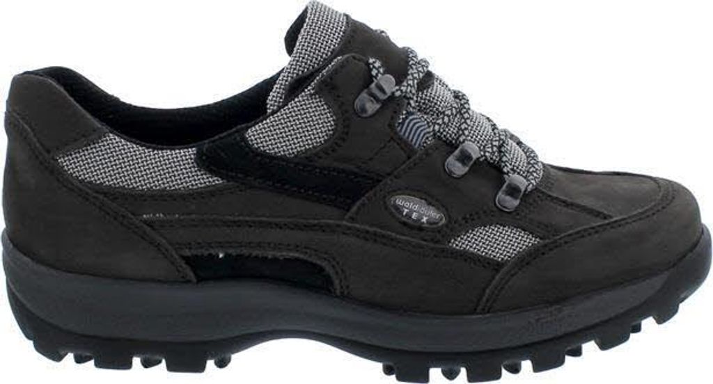 Waldläufer HOLLY Outdoor Sneaker, Waldläufer TEX, 3xDenver Torrix, carbon schwarz silber, 471240-494-696 43