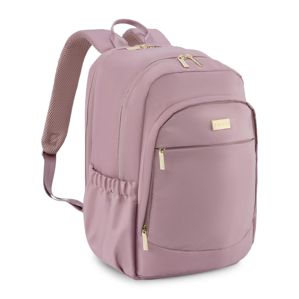 Zagatto Damen reiserucksack Handgepäck 40x30x20 24L WIZZAIR RYANAIR Rosa ZG1063