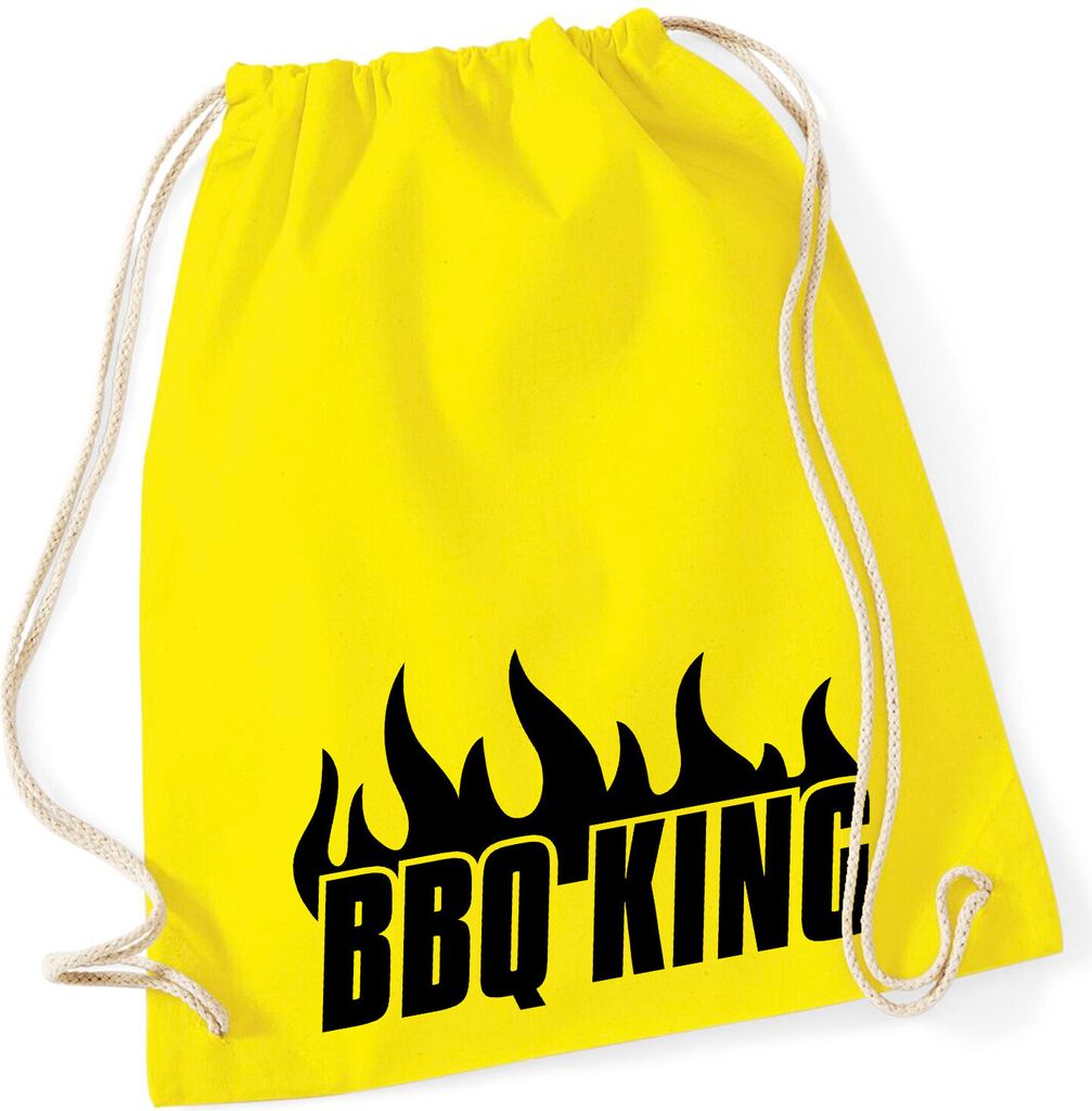 Huuraa Turnbeutel BBQ King Flammen 12 Liter Yellow Produktbild 