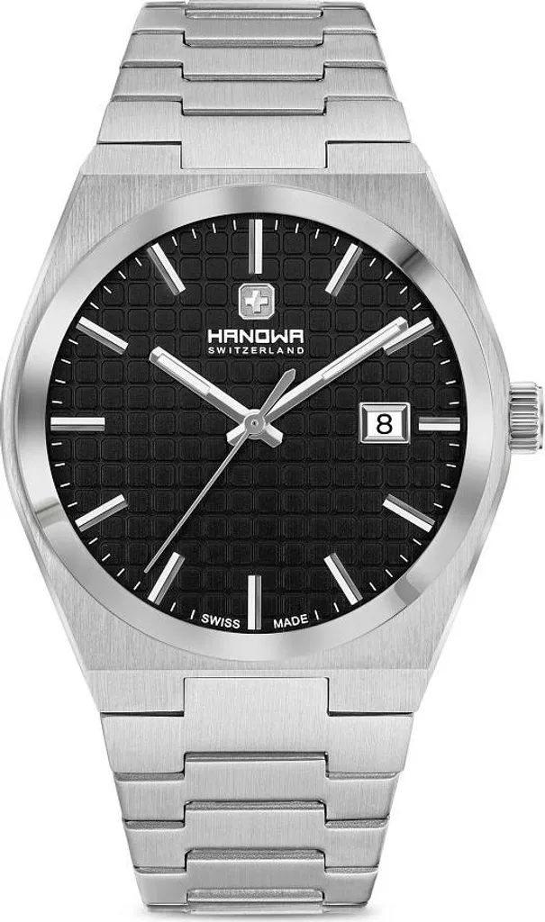 Montre Hanowa homme argentée HAWGH0002501 robuste et étanche 50m