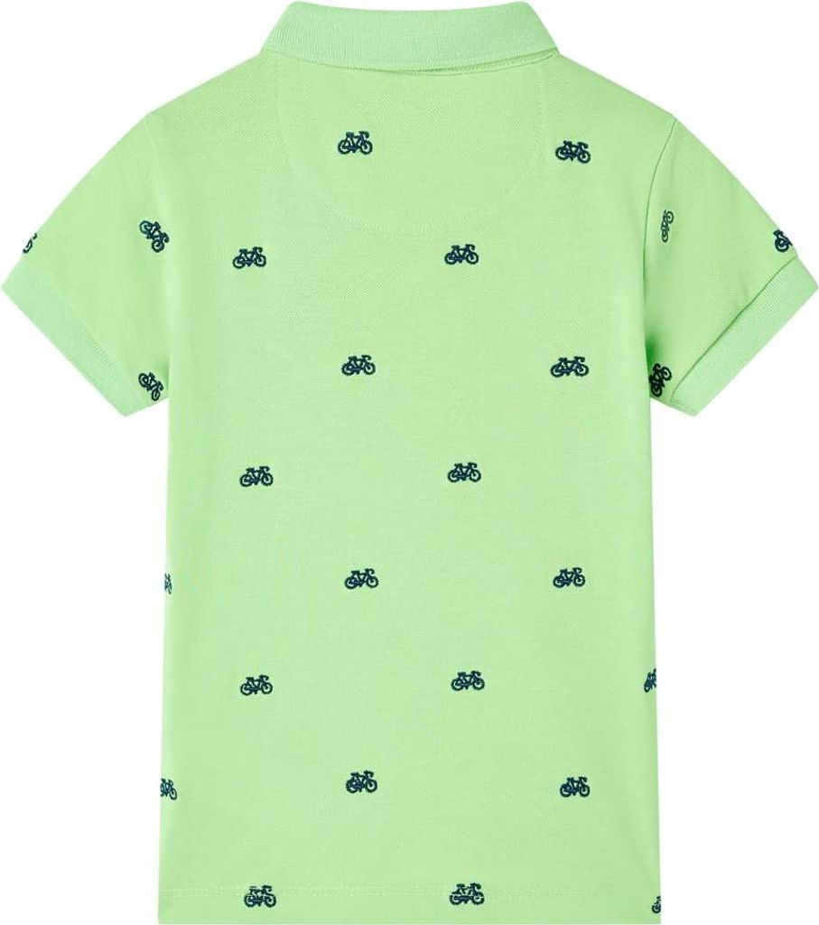 vidaXL Kinder-Poloshirt Neongrün 104