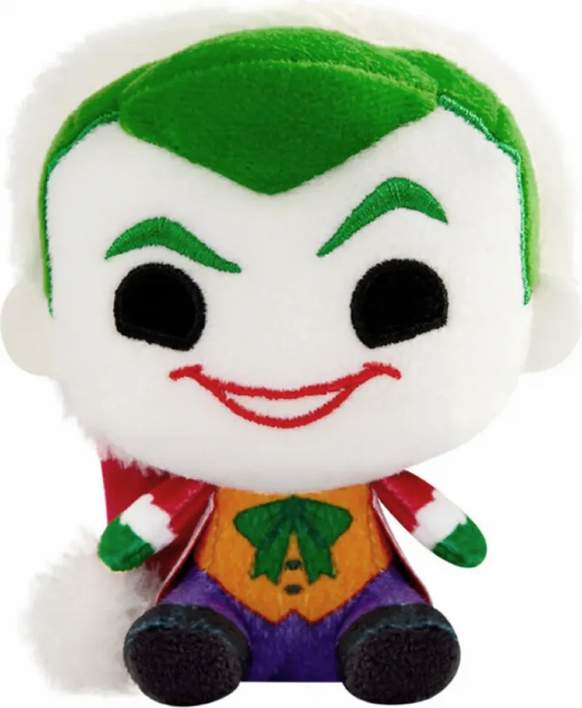 Peluche Joker DC Super Heroes Funko POP Plushie - Cadeau Fan de Comics