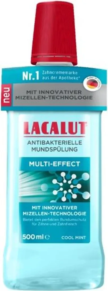 Lacalut Multi-Effect 500ml | Collutorio Delicato Gengive Sane