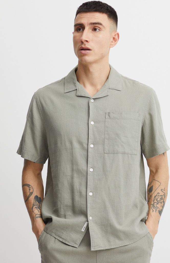 Solid Allan Cuba Casual hemd Herren