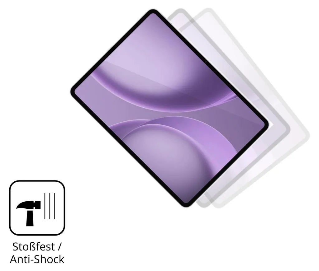 Verre Souple 9H pour Oppo Pad 5 Pro Protection Écran Incassable x2