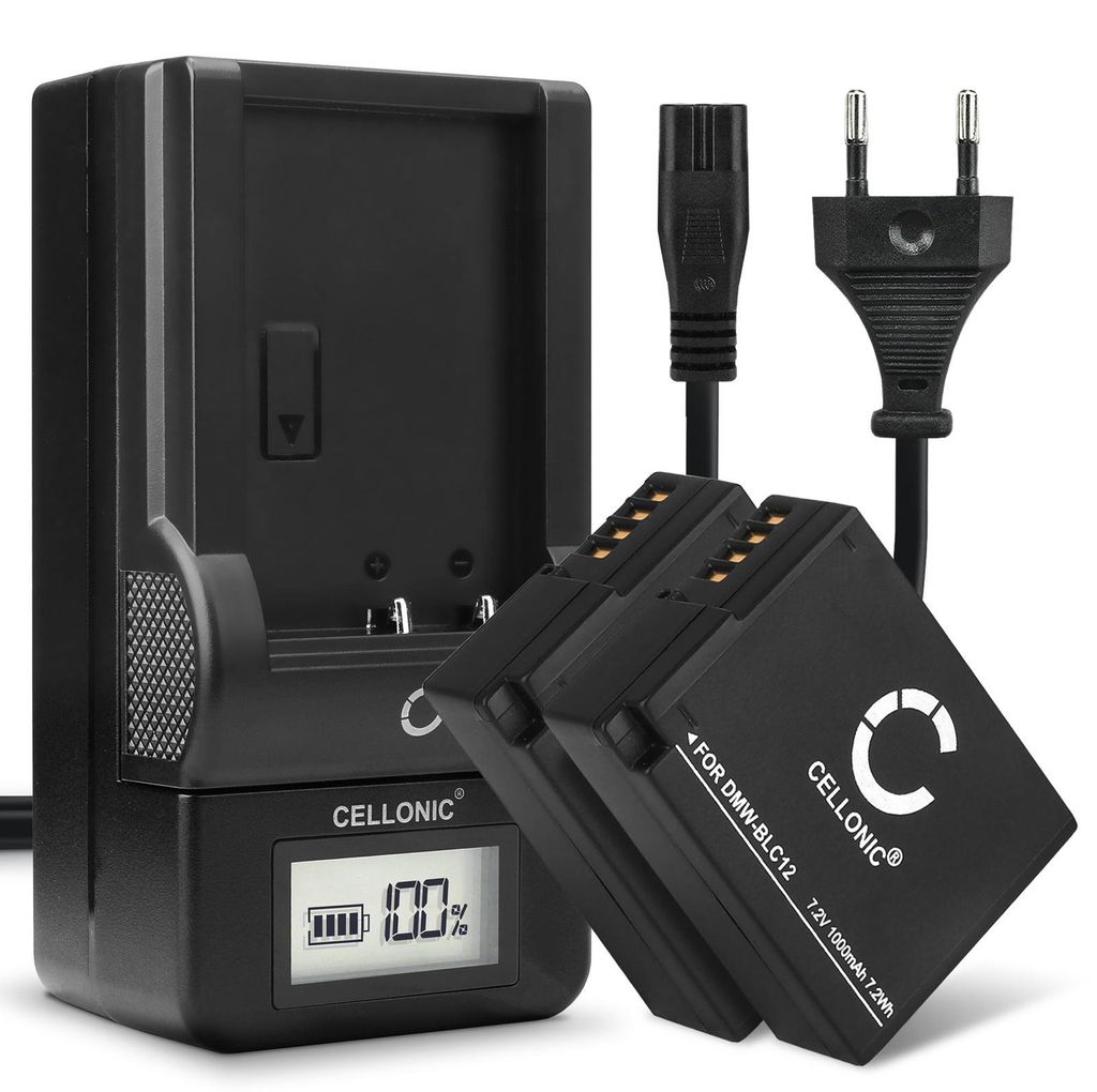 CELLONIC 2x Batterie pour Appareil photo Compatible avec Image du produit 