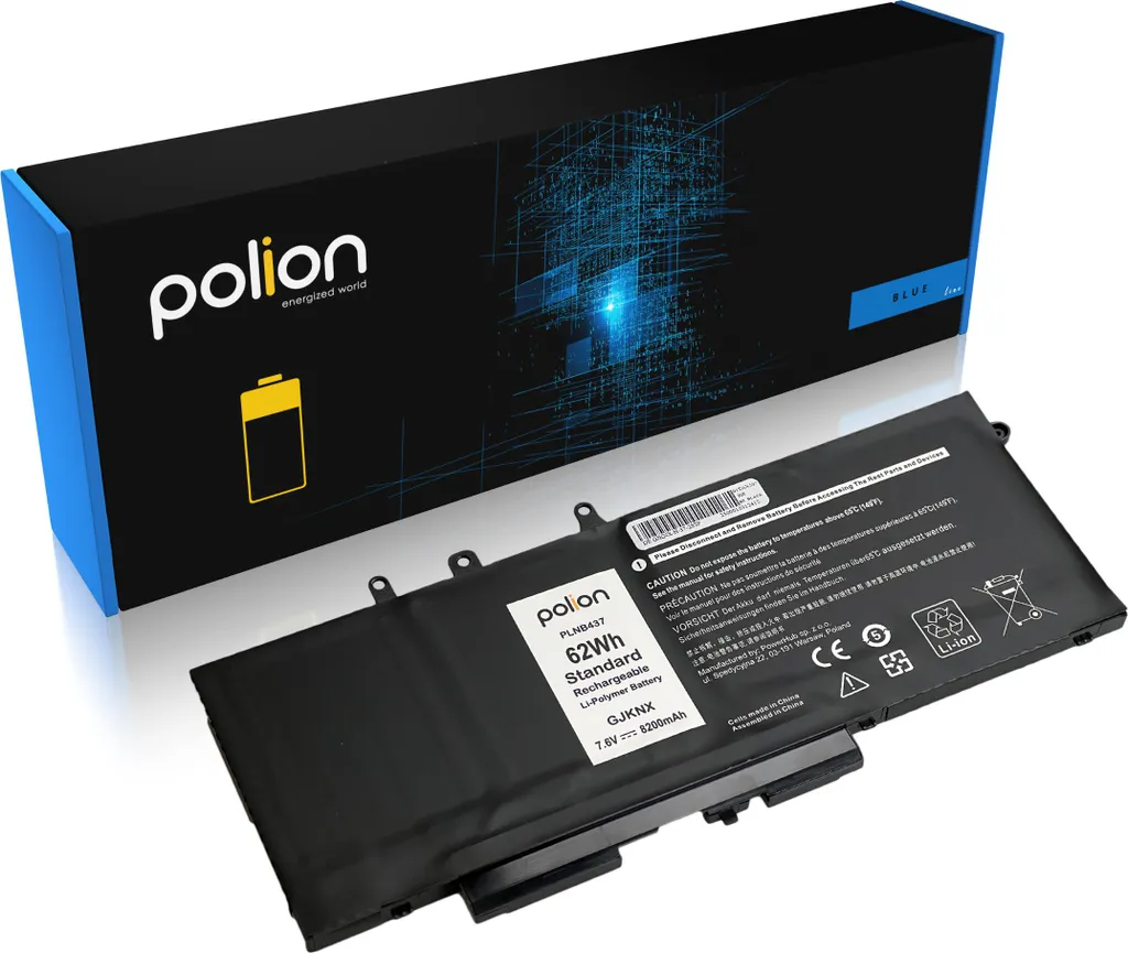 Soluzione Energetica POLION GJKNX per DELL Precision e Latitude 68Wh
