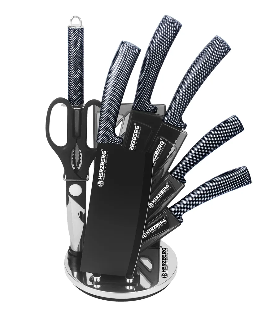 Set Coltelli Herzberg 8 Pezzi Carbon - Recensioni e Caratteristiche Top