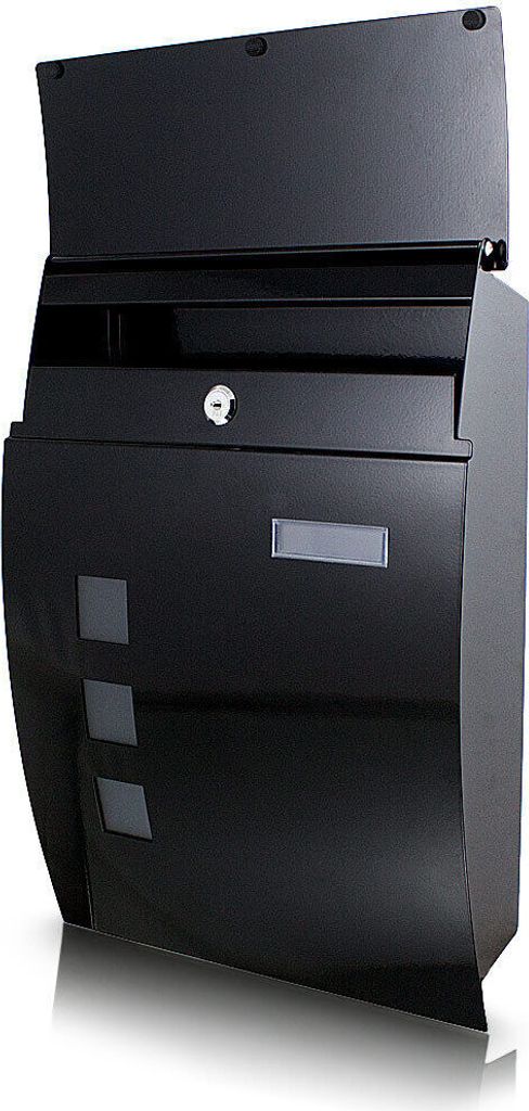 BITUXX Briefkasten mit Sichtfenster und Namenschild - Produktbild 2
