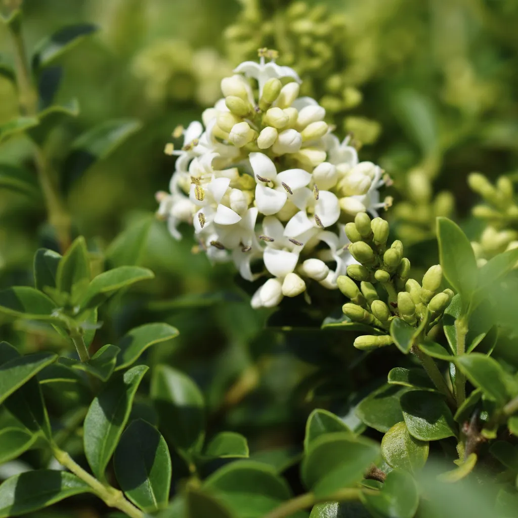 Ligustrum delavayanum sur tige Ø19cm, arbuste persistant de 90cm