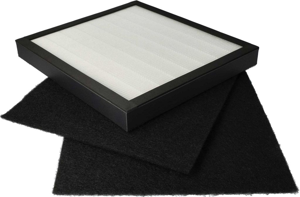 vhbw Filter-Set Ersatz für Dirt Devil 0150022 für Luftreiniger - HEPA-Filter, Aktivkohlefilter