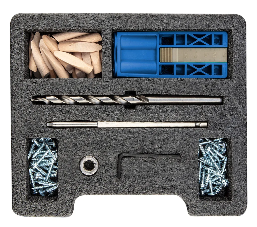 Kit d'Assemblage Meuble Bois Invisible : Idéal pour vos Projets DIY 76 pcs - 12