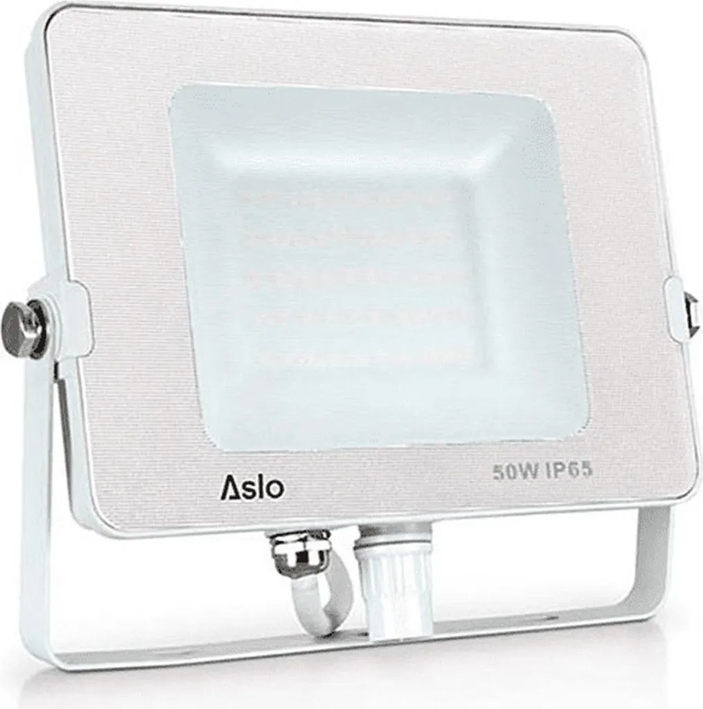 Spot LED Extérieur Blanc 20W 1600Lm 4000K IP65 - ASLO - Éclairage étanche