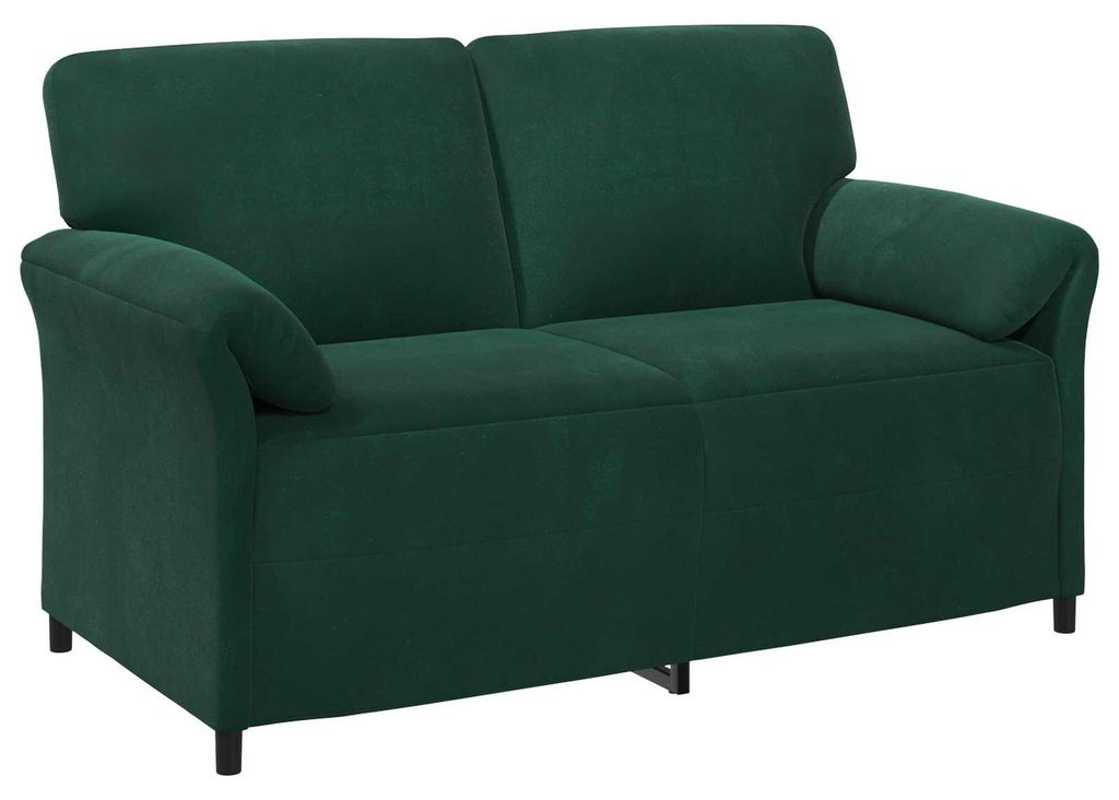 vidaXL 2-Sitzer Sofa Dunkelgrün 158 x 83 x 95 cm Samt