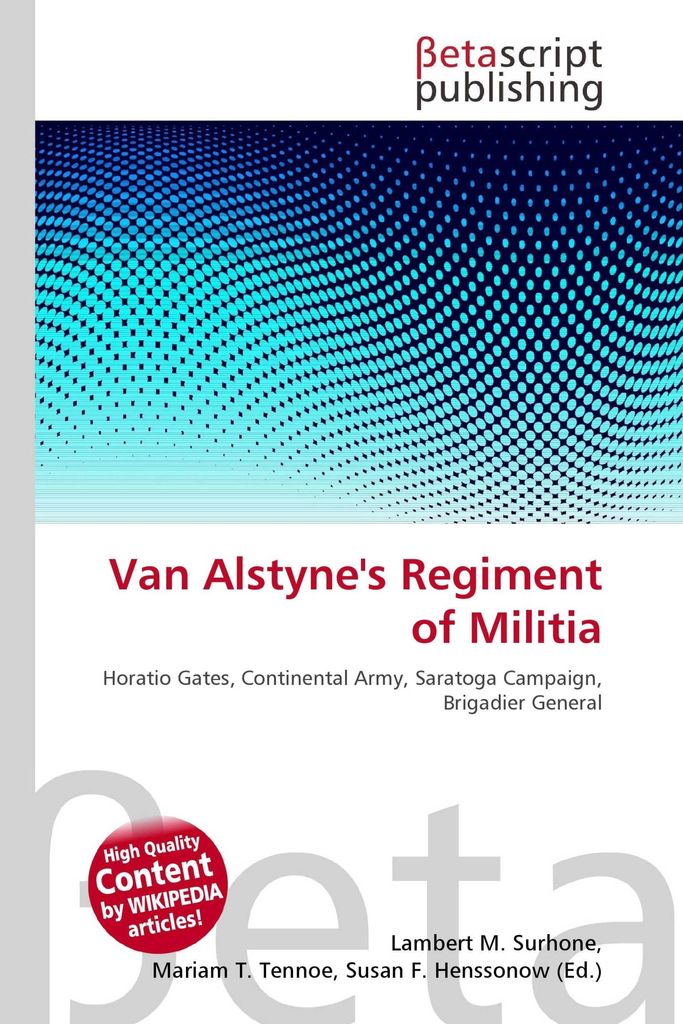 Van Alstyne's Regiment of Militia