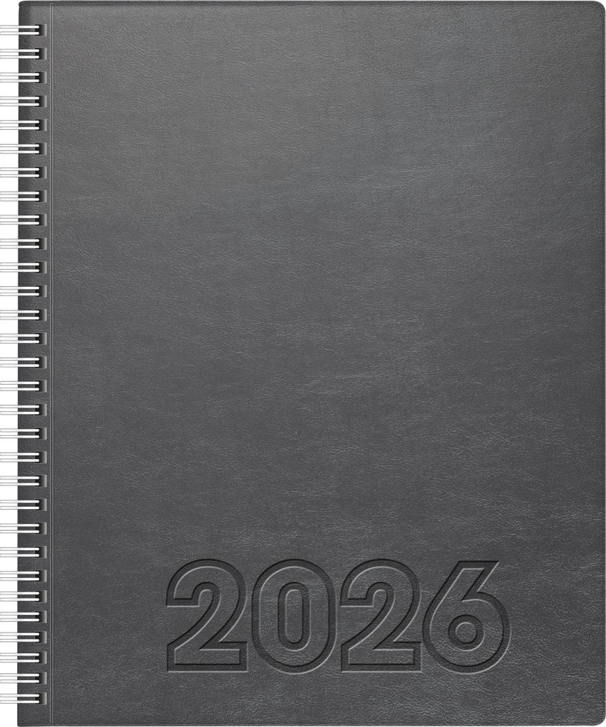 Brunnen Manager Wt7 Spiralbindung grau (2026) Produktbild 