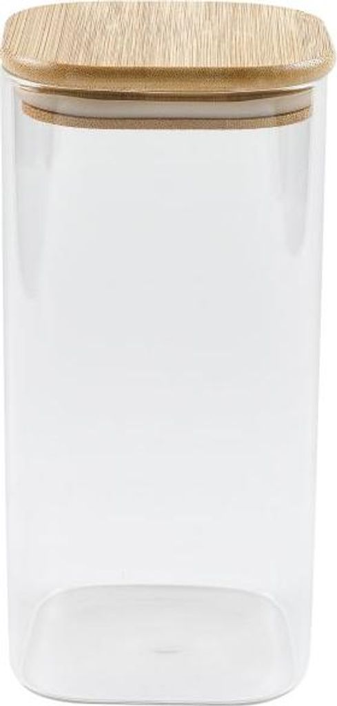 Vorratsdose, ca. 1500 ml, Bambusdeckel