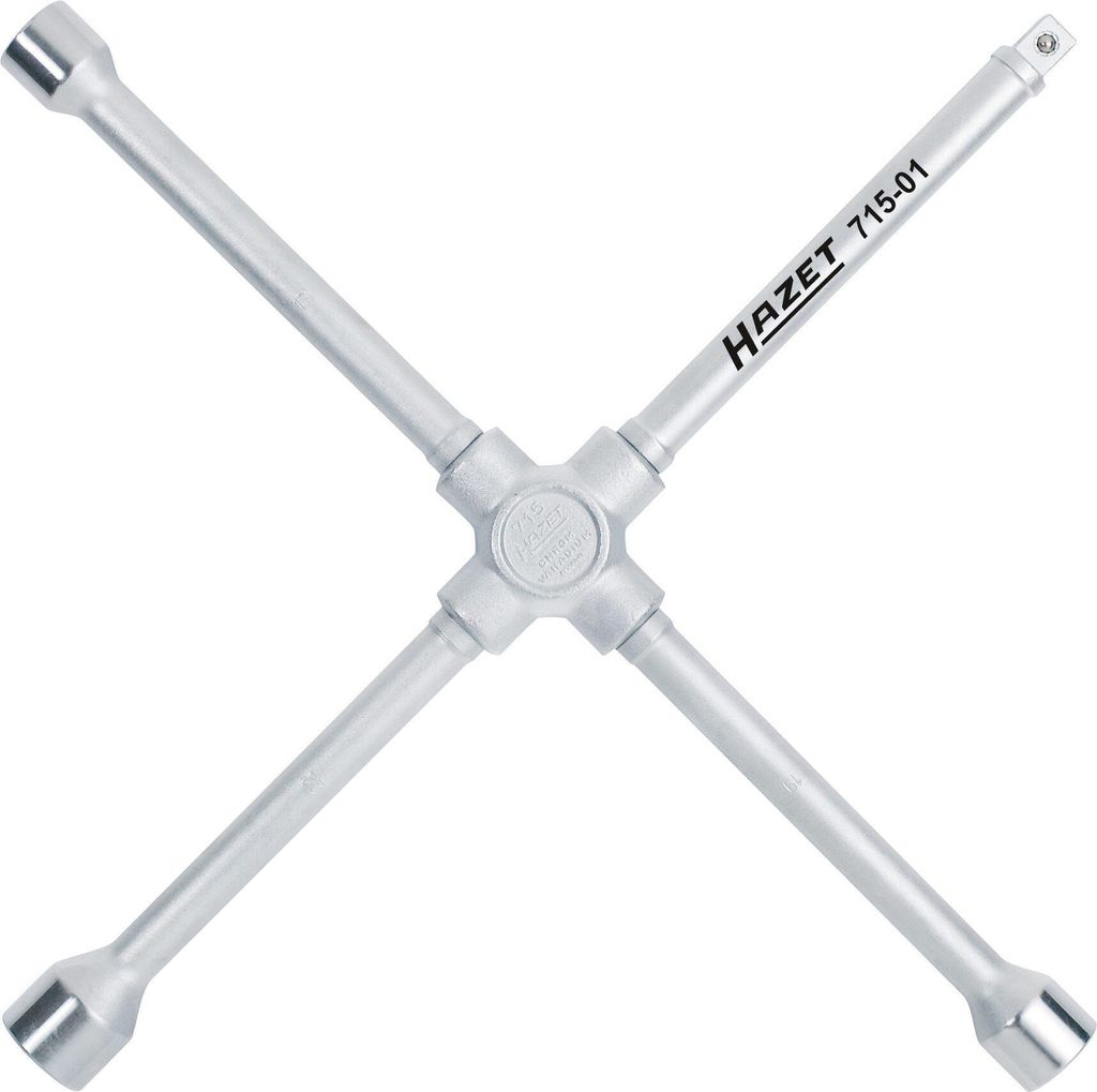 HAZET 715-01, Ratschenschlüssel, 1 Stück(e), Silber, 42 cm, 1,73 kg, Deutschland