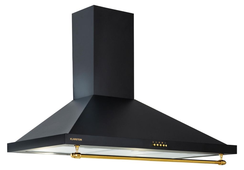 Klarstein Okap kuchenny 90cm, Okap wyciągowy z diodami RGB Zdjęcie produktu 