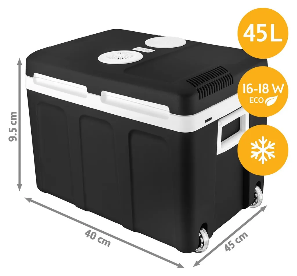 Glacière Électrique Portable Haute Performance 45L avec Double Prise - 8
