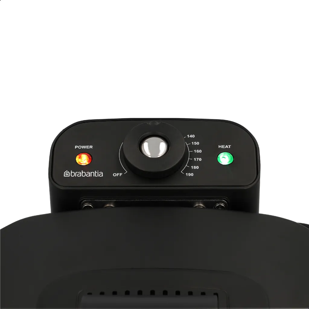 Brabantia Brabantia BBEK1130BK Friggitrice - Friggitrice - 4 litri - 2200 Watt - RVS - Nero - 4