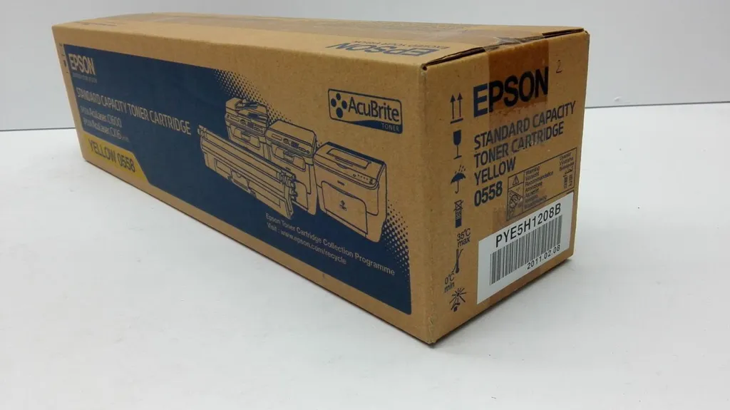 Toner Epson AcuBrite S050558 Jaune Haute Précision Capacité Standard - 5