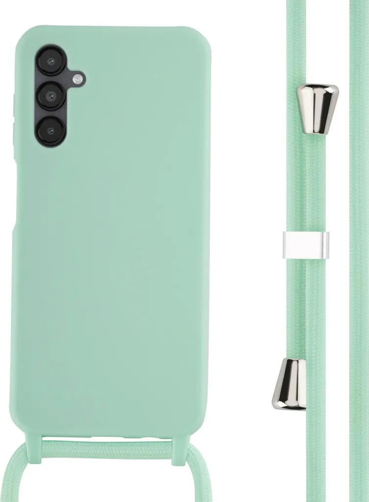 Cover Samsung A14 5G Verde Menta imoshion: Stile con Cinturino Glamour