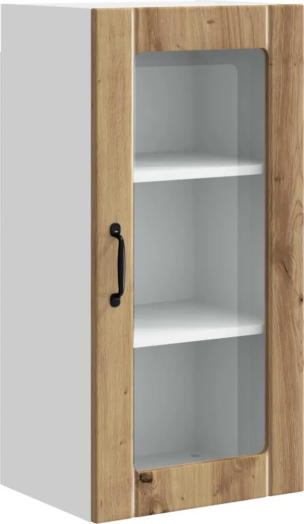 SYFAX™ Mobile da cucina con porta Rovere artigianale 40 x 31 x 80 cm