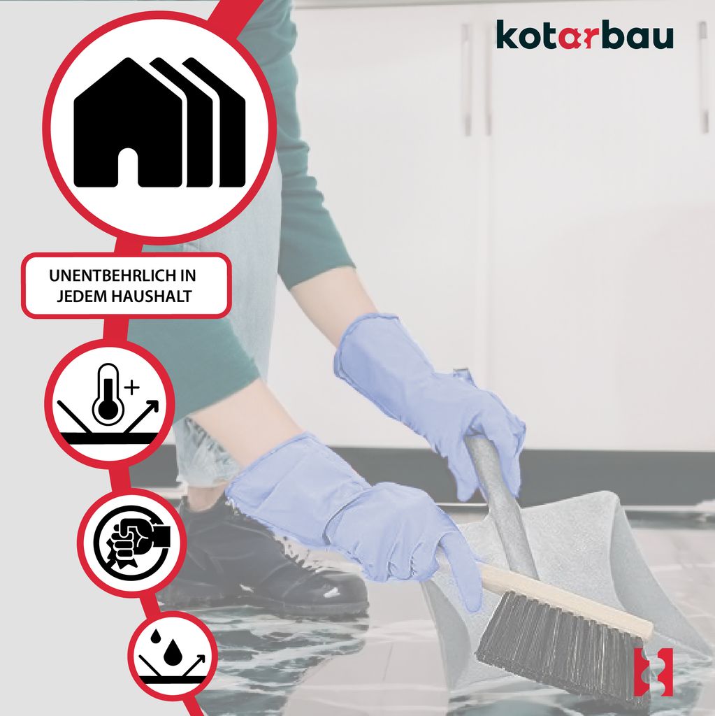 KOTARBAU® Kehrgarnitur 2 tlg. Kehrblech und Handfeger Produktbild 6