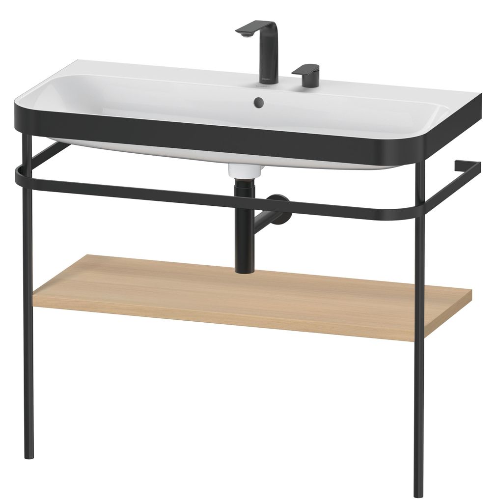 DURAVIT HP4738E7171 Metallk. mit Happy D.2 Plus bodenst.