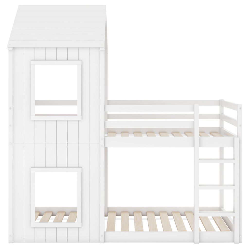 Flieks Podkrovná poschodová posteľ 90x200 cm s lamelovým Obrázok produktu 9