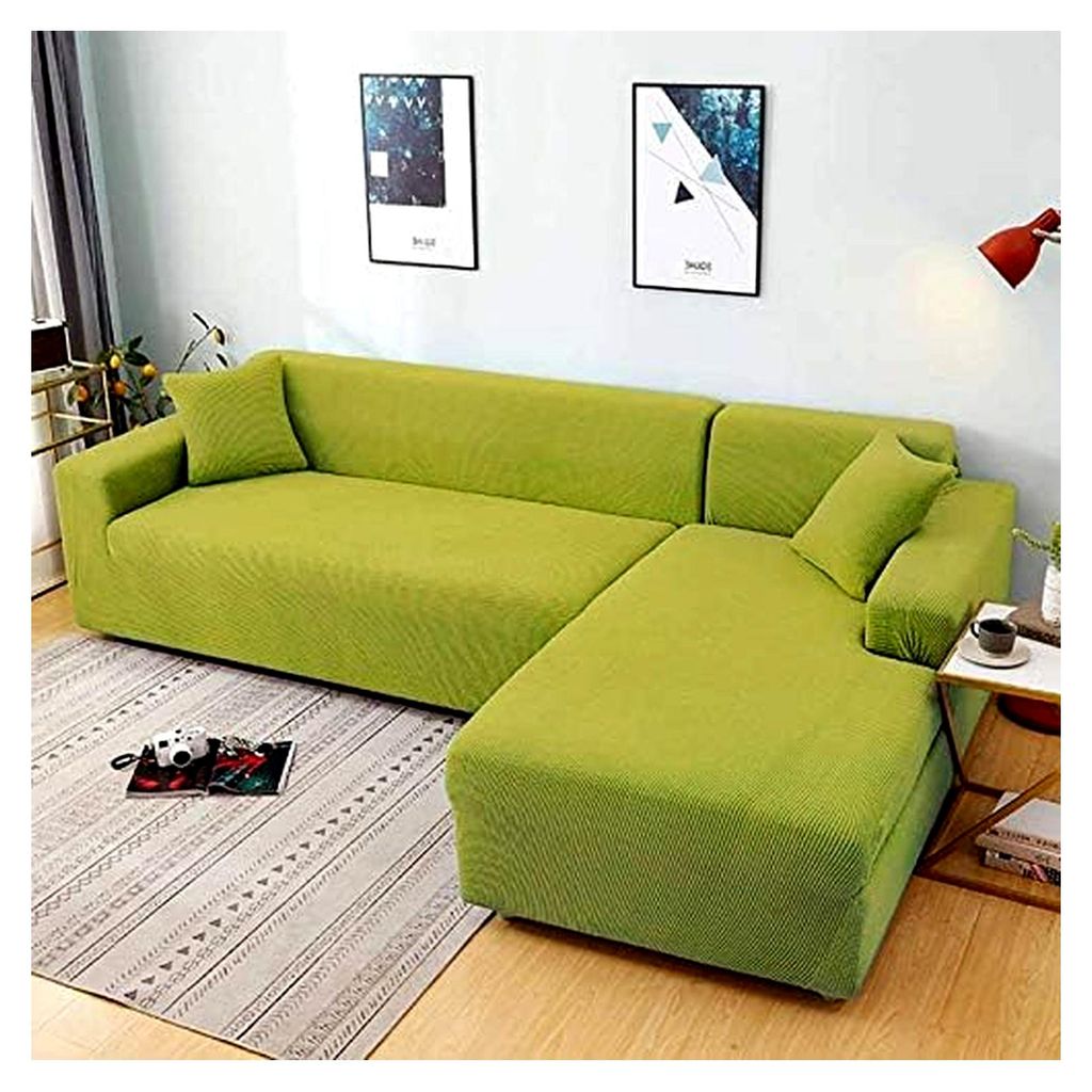 Sofabezug für 1 bis 4 Sitzer, elastischer Stoff, Stretch Couch Schonbezug (235-300 cm)