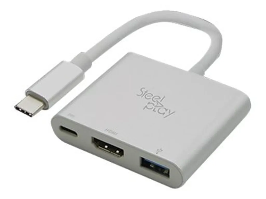 Plus de Port HDMI ? Utilisez cet Adaptateur USB-C Steelplay Pratique