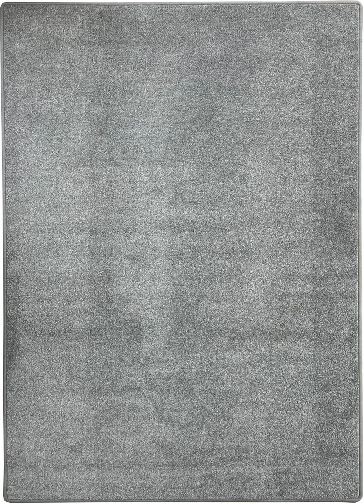 Tapis Messina gris 120 x 160 cm à poil court - Douceur et design