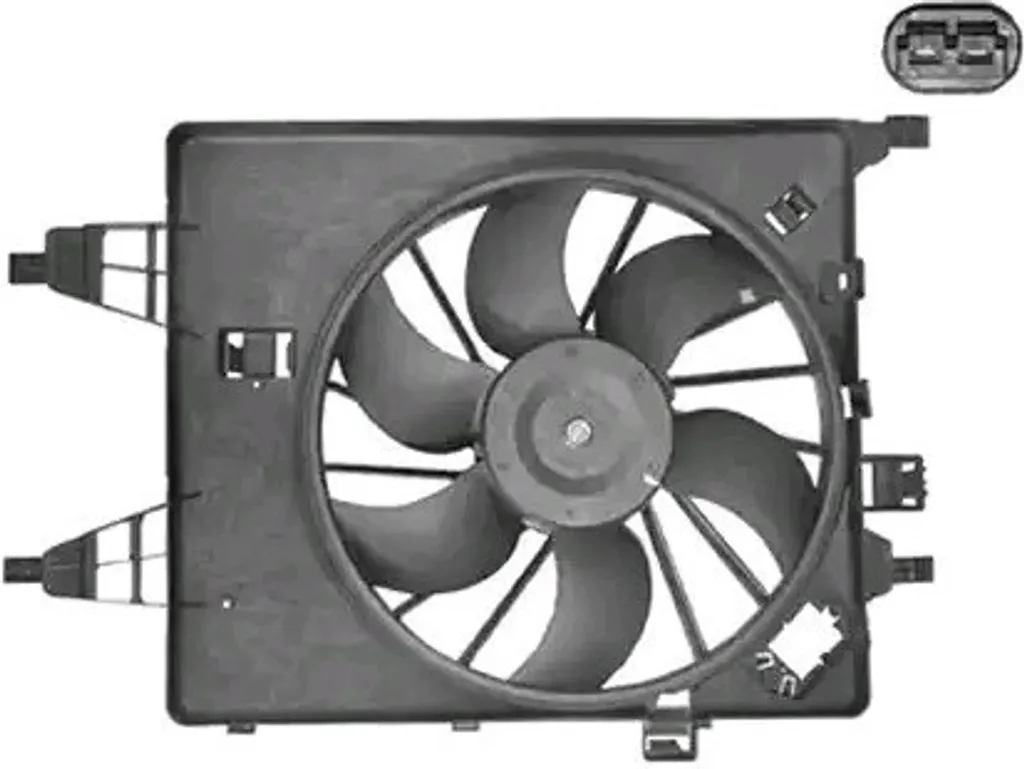 Ventilateur de refroidissement radiateur VAN WEZEL 4312746 haute qualité