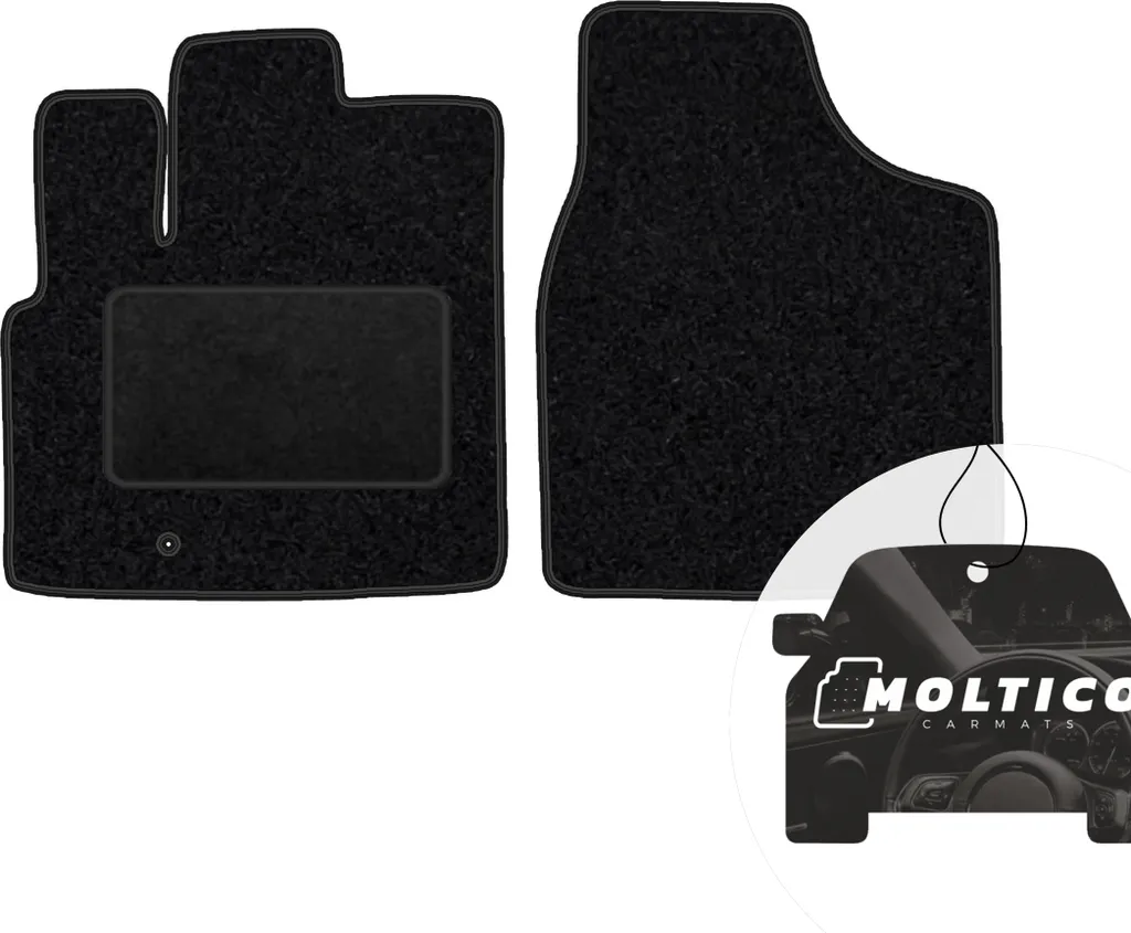Tappetini Auto in Velluto Nero per Chrysler Grand Voyager 2006-2011