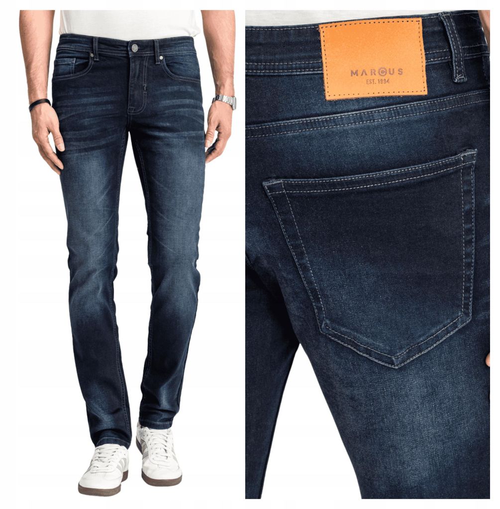 Marcus | Felix 2117 Twilight Baumwoll-Denim Herrenjeans W31 L34