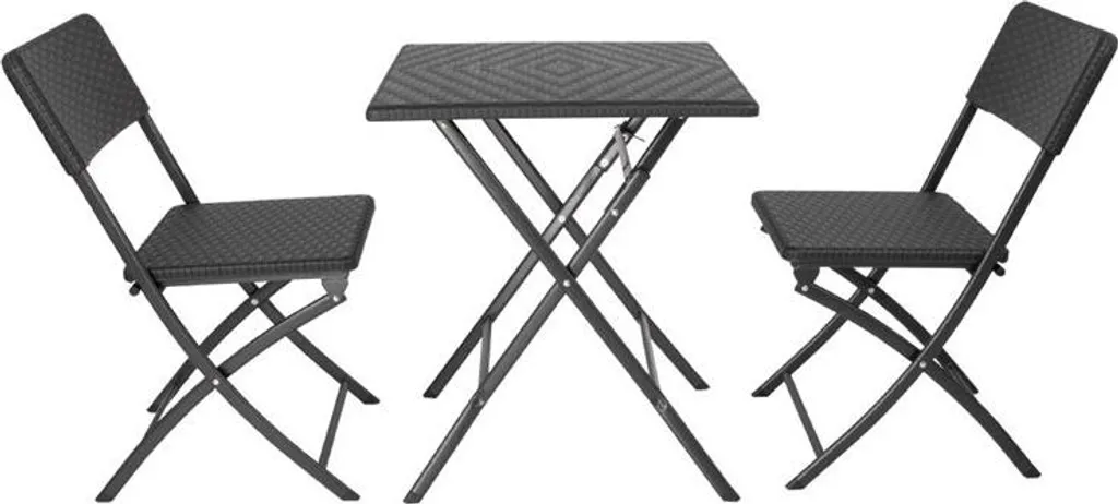 Table pliante noire Bolero : la solution solide pour petits espaces - 4
