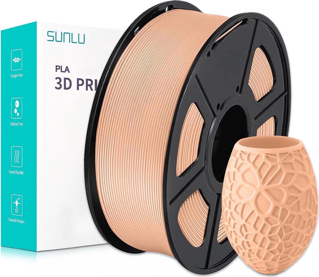 Sunlu PLA Filament Beige 1.75mm 1kg Produktbild 