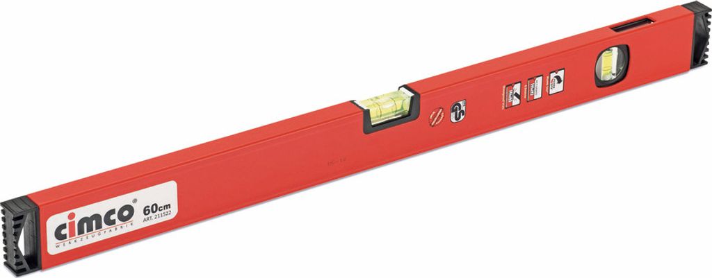 Cimco Alu-Wasserwaagen 1000 mm 211524 (Wasserwaagen Aluwasserwaage)
