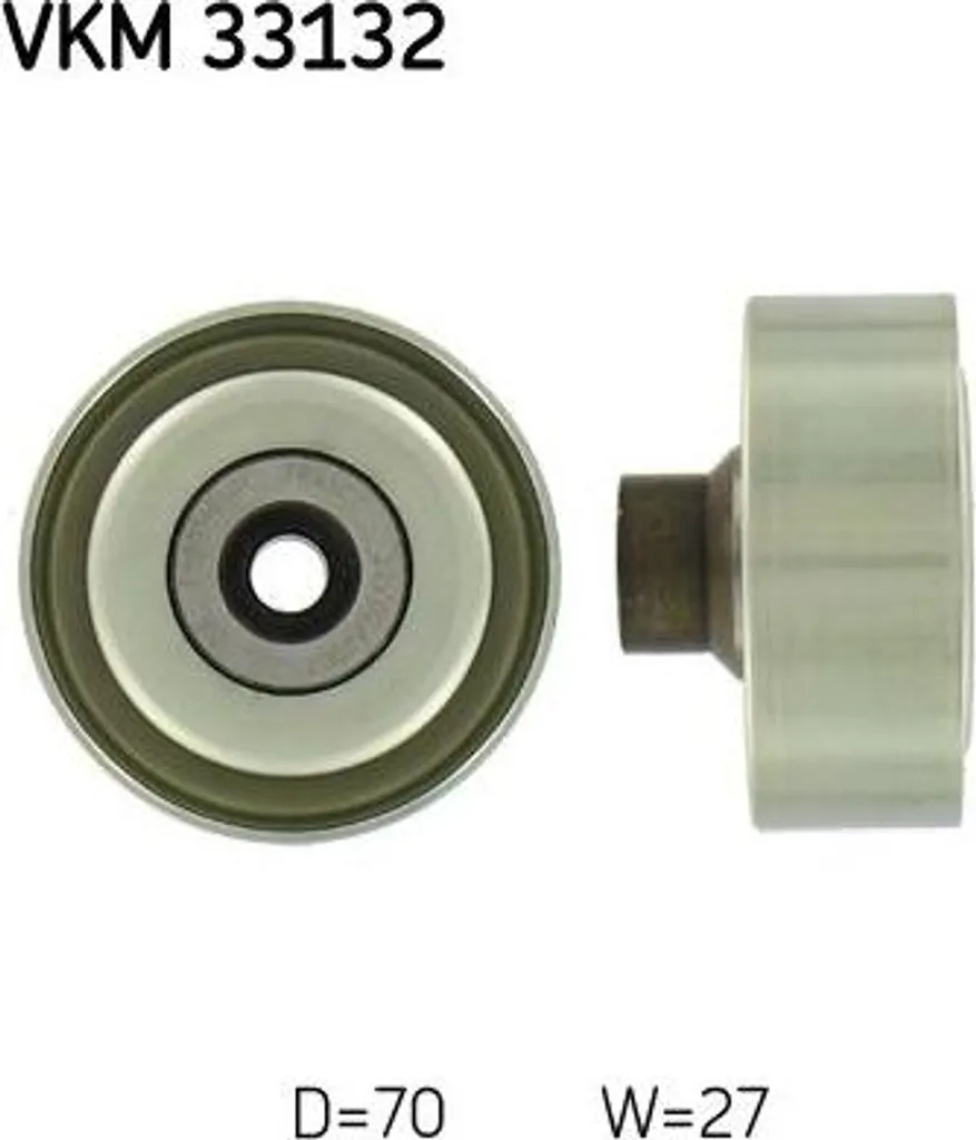 Poulie de renvoi SKF VKM33132 pour entretien courroie Citroën C4er