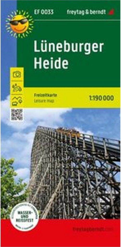 freytag & berndt Freizeitkarte Lüneburger Heide 1:190.000