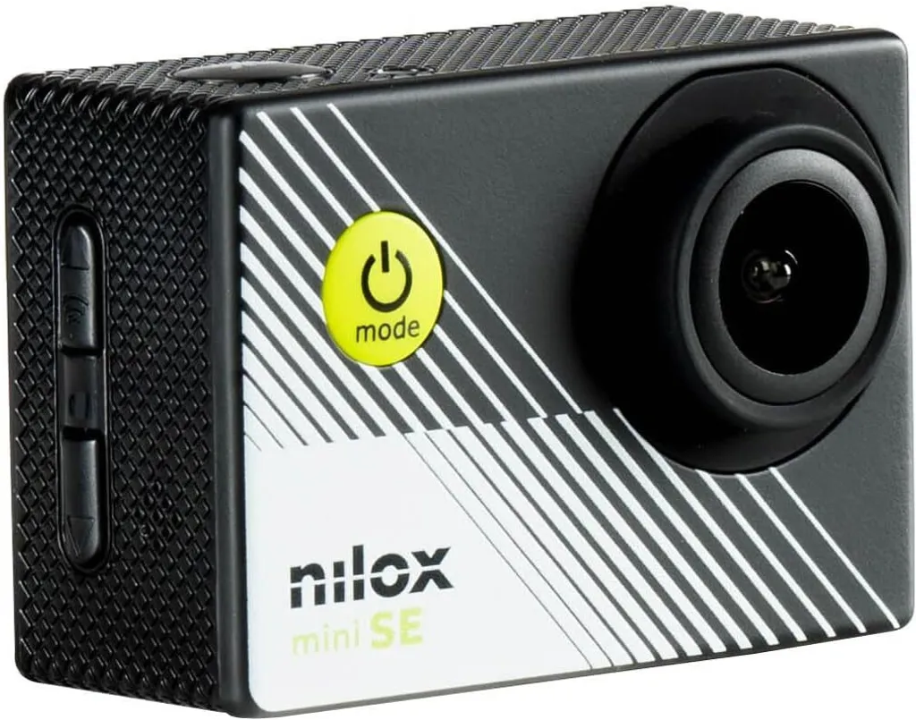 Nilox Mini-SE Caméra 4K avec Stabilisateur et Grand Angle 170 Degrés