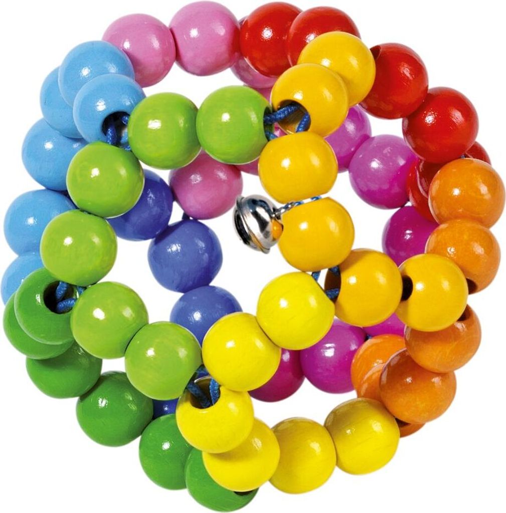 Giocattolo da afferrare - Palla arcobaleno elastica Immagine del prodotto 