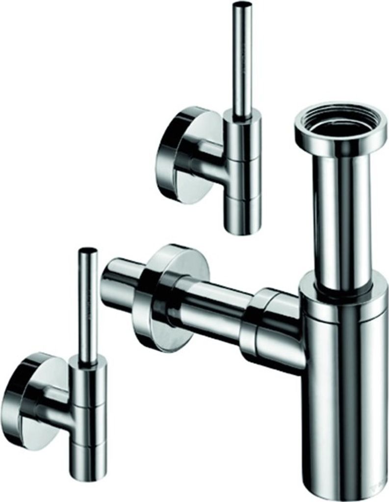 Schell Design-Eckventil Set EDITION mit ASAG easy, verchromt